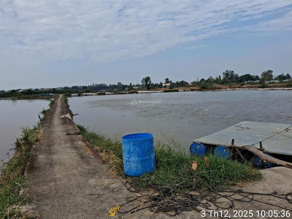 Bán đất nuôi trồng thủy hải sản gần nhà máy nước vĩnh hanh, châu thành, an giang. dt 72.738 m2