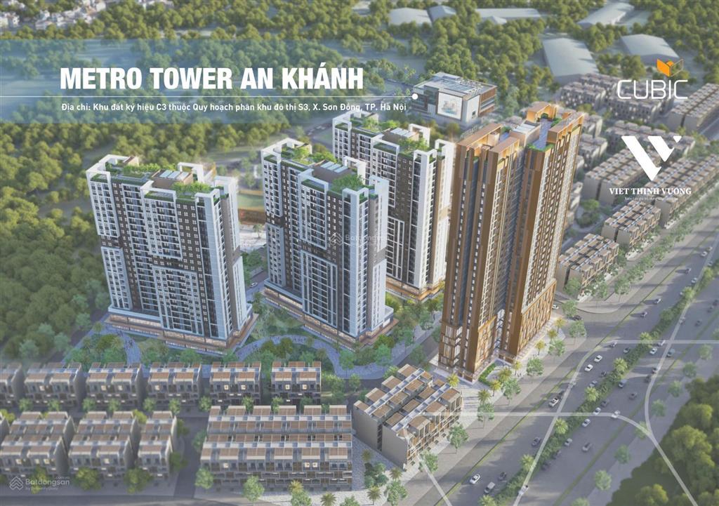 Chính thức tòa thương mại dự án metro tower an khánh  vị trí đẹp, tiện ích đỉnh cao