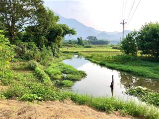 Cần bán 197m2 full thổ cư trục chính liên thôn,mt 9m hậu 10m.view thoáng tại khánh thượng  ba vì