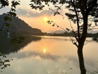 Cần bán 182m2 đất view hồ cực đẹp full thổ cư, mt 5m đường tỉnh 445 tại thôn gò khánh thượng ba vì