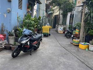 Nhà bán hẽm bình thới  gần vòng xoay lê đại hành. dt  3,5 x 15m.