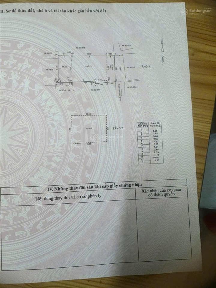 Bán nhà 80/4/23 tân hoà đông, phường 14. diện tích  8.6 x 18m