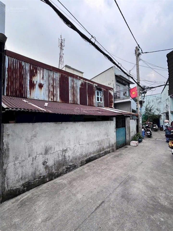 Bán nhà 80/4/23 tân hoà đông, phường 14. diện tích  8.6 x 18m