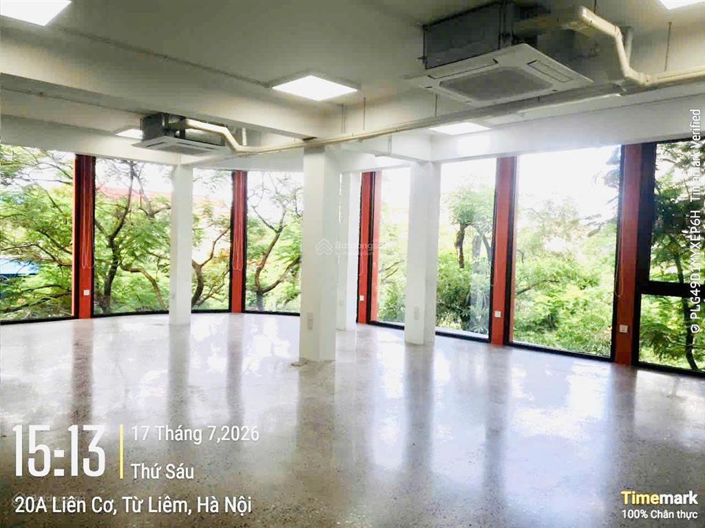 Cho thuê văn phòng tầng 5  120m2 thông sàn, sẵn mặt bằng!