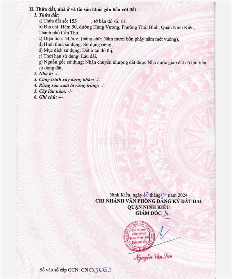 NHÀ LẦU GIÁ RẺ HẺM 90 HÙNG VƯƠNG - P,NINH KIỀU