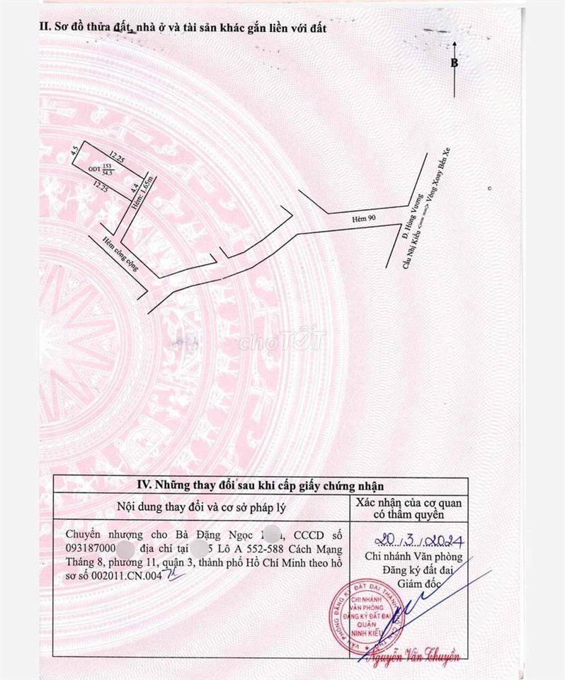 NHÀ LẦU GIÁ RẺ HẺM 90 HÙNG VƯƠNG - P,NINH KIỀU