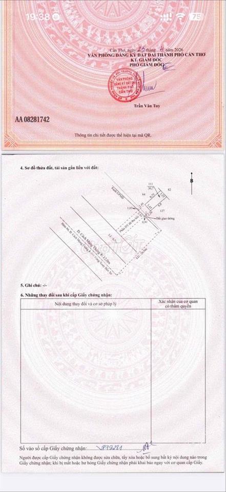 HÀNG HIẾM MT CMT8 LỘ ĐANG THI CÔNG 32M THUẬN TIỆN KINH DOANH