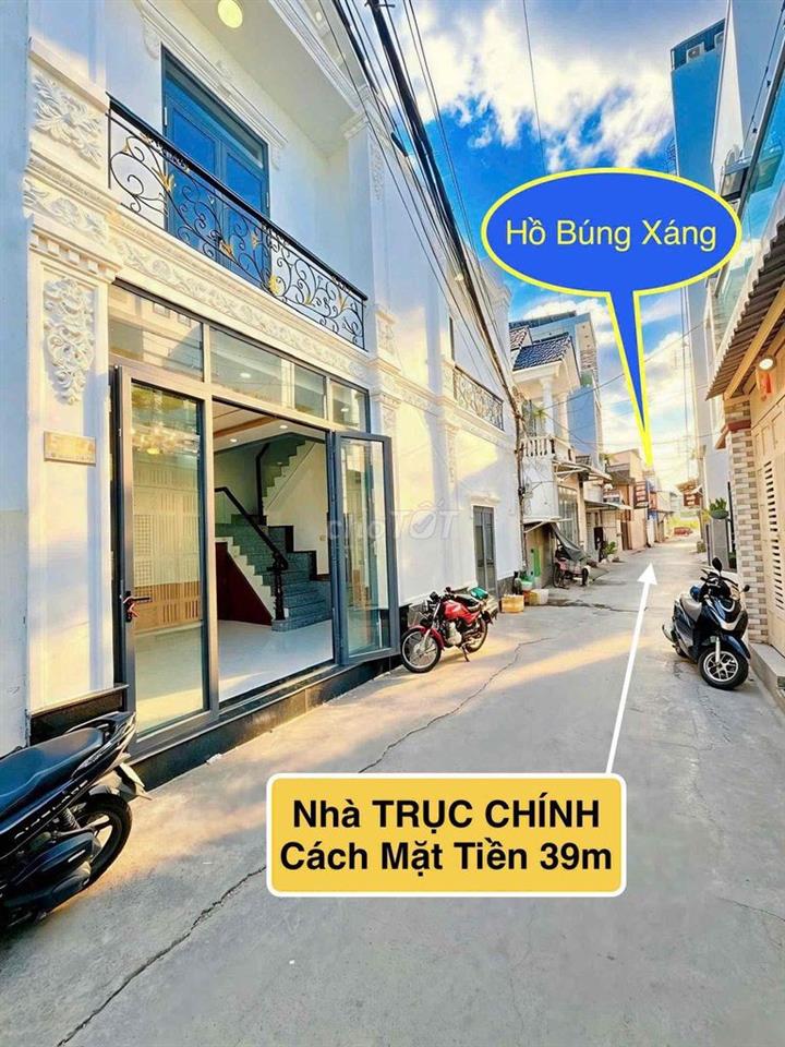 NHÀ ĐẸP GIÁ QUÁ RẺ,TRỤC CHÍNH HẺM OTO,NGAY BỜ KÈ HỒ BÚN XÁNG
