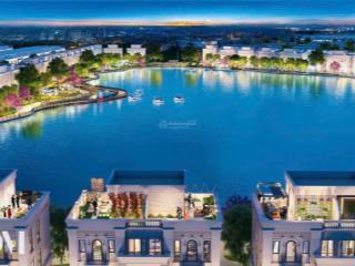 Biệt thự view hồ 8ha nhà 4 tầng ngang 10mx15m, thanh toán 2.3 tỷ đến nhận nhà, tặng xe vf7