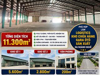 Cho thuê kho siêu vip 11.300m² mặt tiền đường quốc lộ 1a, p. tam bình, q. thủ đức.