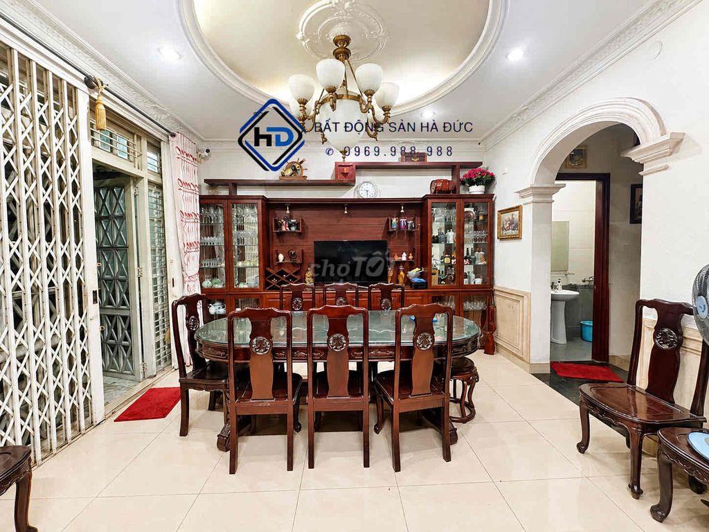 Biệt thự 8x20 đúc 3 lầu có hầm cách Lê Thị Riêng 100m