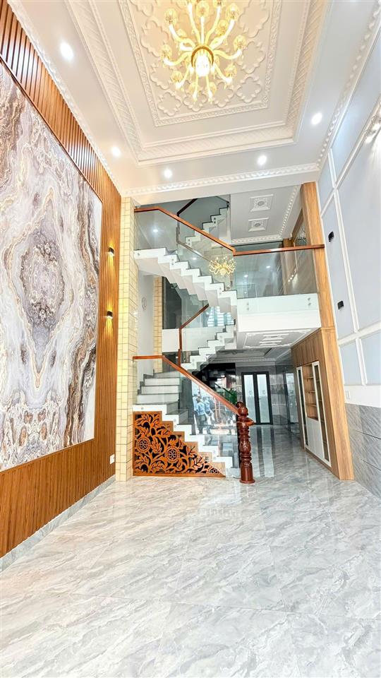 Bán nhà hẻm 8m nhựa 918/ hương lộ 2, 4,2x13,4m, đúc 4 tầm