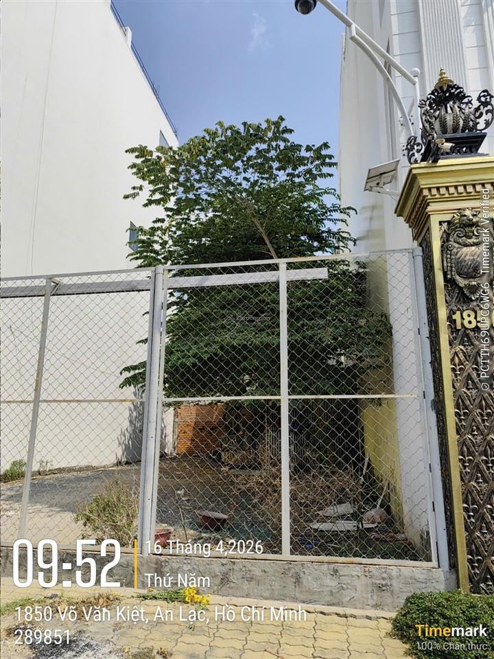 Bán đất mặt tiền đại lộ võ văn kiệt, phường an lạc 4.5x20m, có sẵn giấy phép xd xây 4 tầng