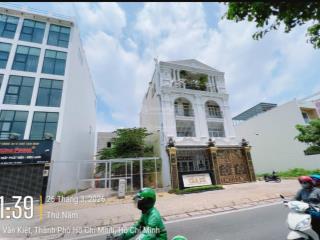 Bán đất mặt tiền đại lộ võ văn kiệt, phường an lạc 4.5x20m, có sẵn giấy phép xd xây 4 tầng