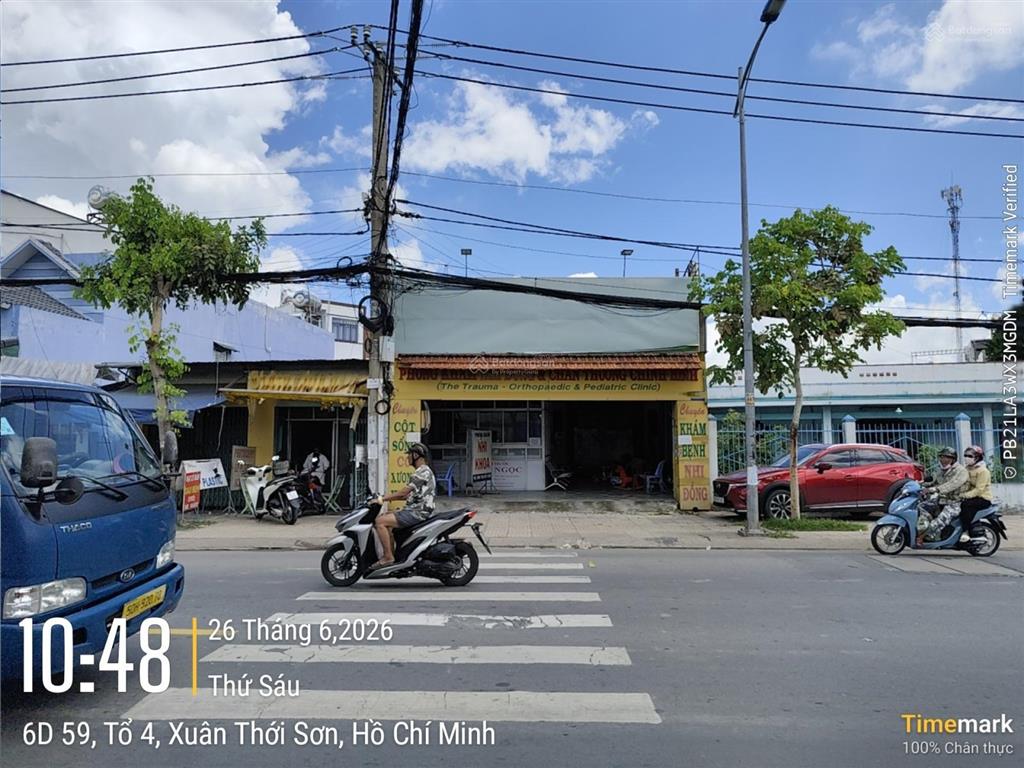 Bán nhà mặt tiền kinh doanh đường nguyễn văn bứa, 7,26mx37m gần ngã tư hóc môn