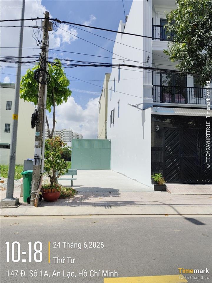 Bán đất mặt tiền giá rẻ khu nam hùng vương 4,5x20m, p. an lạc, tp. hồ chí minh
