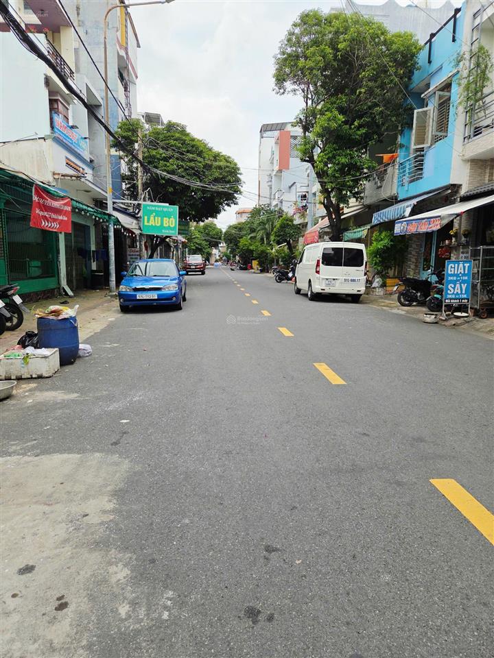 Bán nhà mặt tiền khu họ lê, phường phú thạnh, 4.1x14 nở hậu đúc 4 tấm