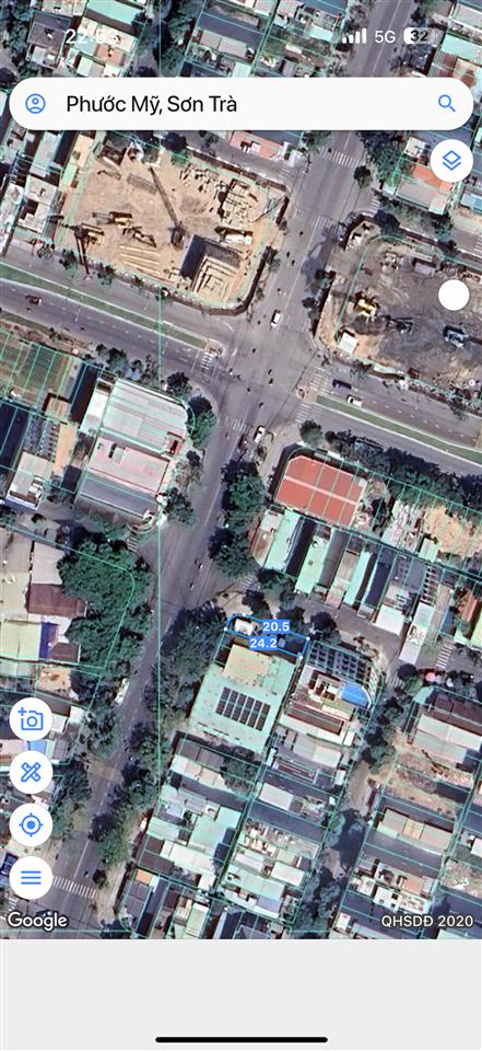 Cần bán lô đất 2 mt hồ nghinh + ngô quang huy, s 141m2 (giá 42 tỷ)