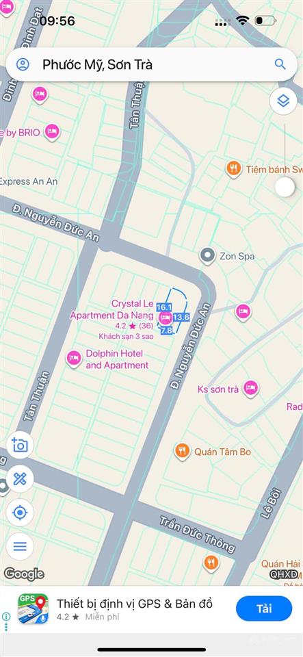 Cần bán lô đất 2mt giá tốt khu vực đường nguyễn đức an (200m2, 34 tỉ)