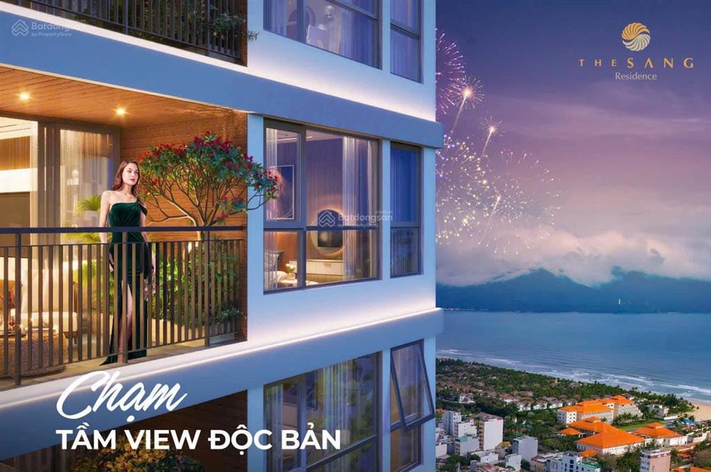Bán căn hộ biển mỹ khê sắp bàn giao, sổ lâu dài, nghỉ dưỡng tuyệt vời, dt cho thuê 30 triệu/tháng