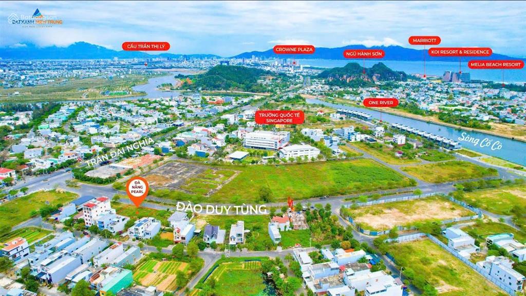 Lô biệt thự ven sông siêu đẹp, siêu mát kđt phú mỹ an cần tìm chủ nhân siêu vip!