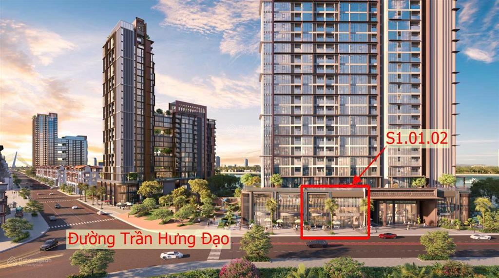 Bán nhà phố thương mại 2 tầng mặt tiền trần hưng đạo kinh doanh, cho thuê cực tốt!