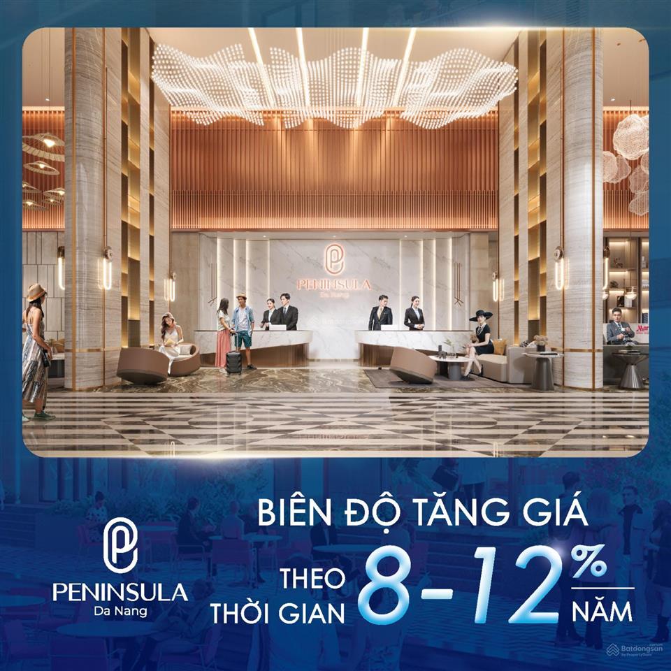 Căn hộ khối đế 2 tầng peninsula đà nẵng  khai thác dòng tiền bền vững, giá tốt sở hữu ngay
