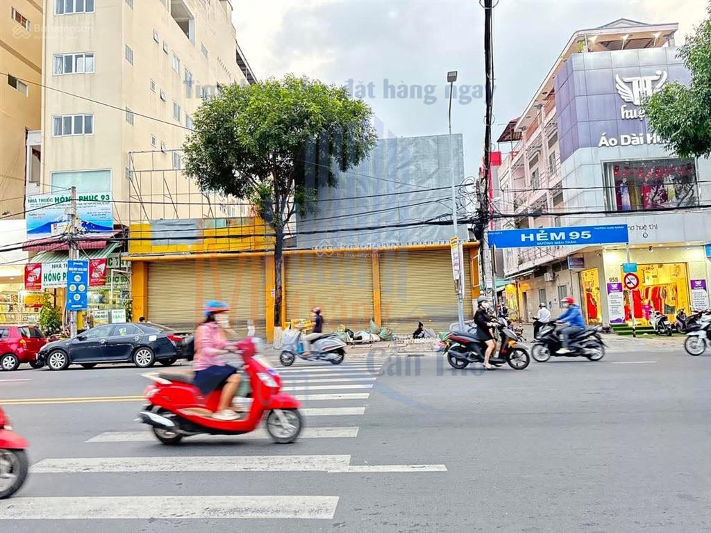 Cho thuê nhà góc 2 mặt tiền ngang 12m mậu thân  gần đại học cần thơ