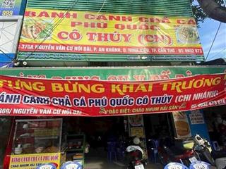 Cho thuê mặt bằng  ngang 6m  mặt tiền nguyễn văn cừ  xéo trường đh y dược