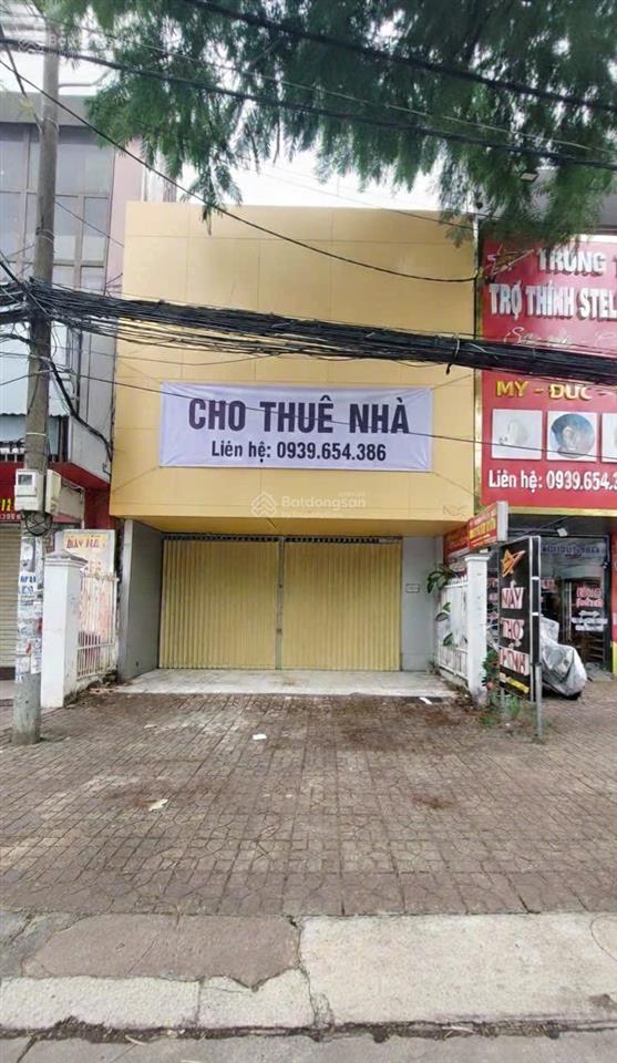 Cho thuê nhà mặt tiền  ngang 6m  đường trần hưng đạo