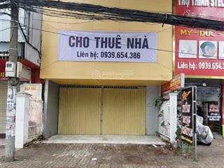 Cho thuê nhà mặt tiền  ngang 6m  đường trần hưng đạo