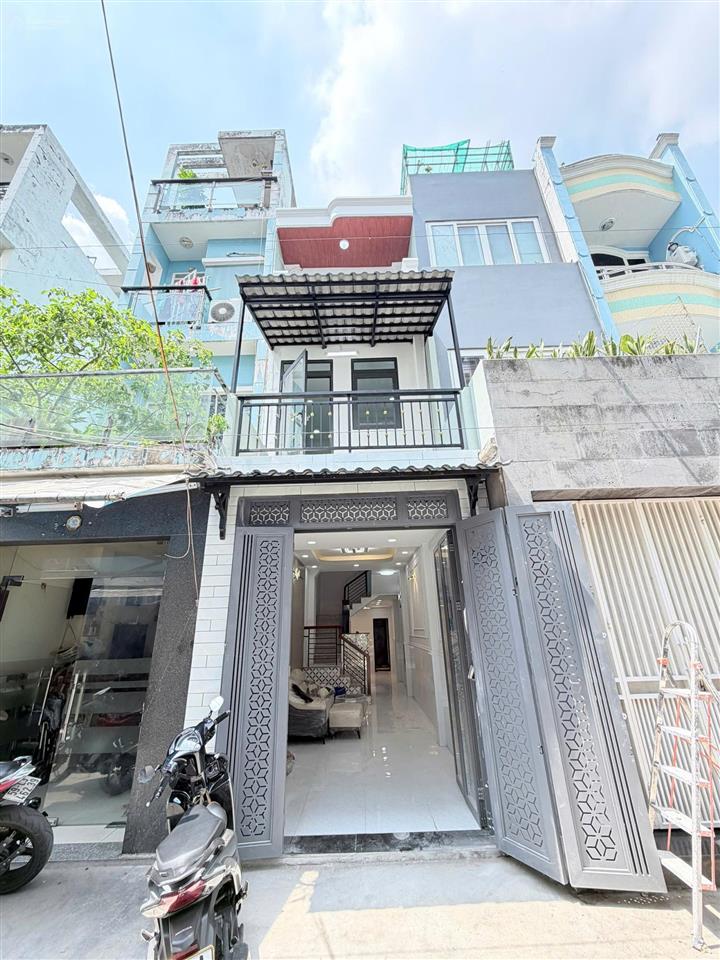 Nhà mới 3 tầng hẻm xe hơi 6m nguyễn duy p.10, quận 8
