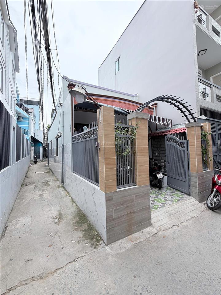 Nhà 2 mặt tiền hẻm lưu hữu phước p15, q8