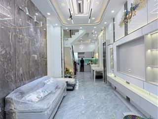 Nhà xây mới 4 tầng, hẻm 4m hưng phú p10, q8