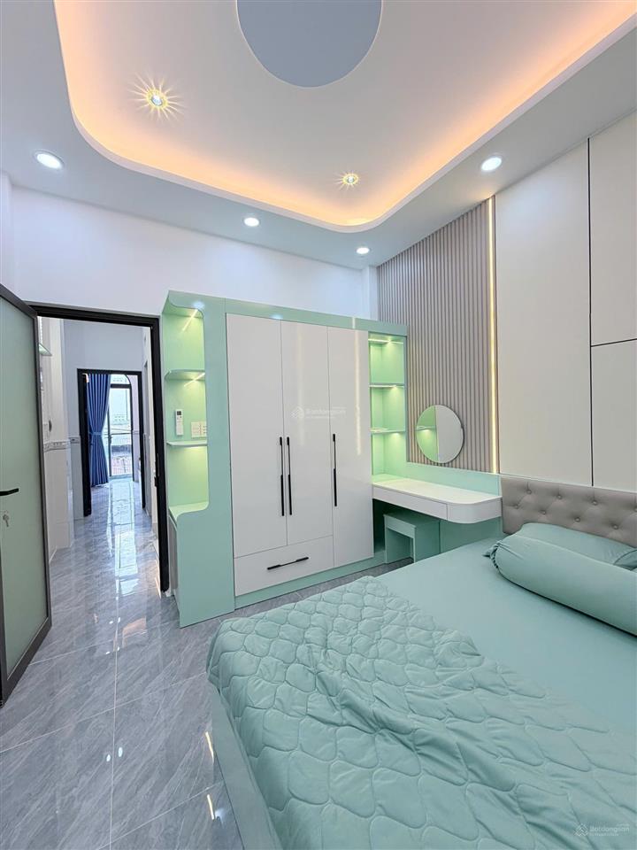 Nhà xây mới 4 tầng, hẻm 4m hưng phú p10, q8