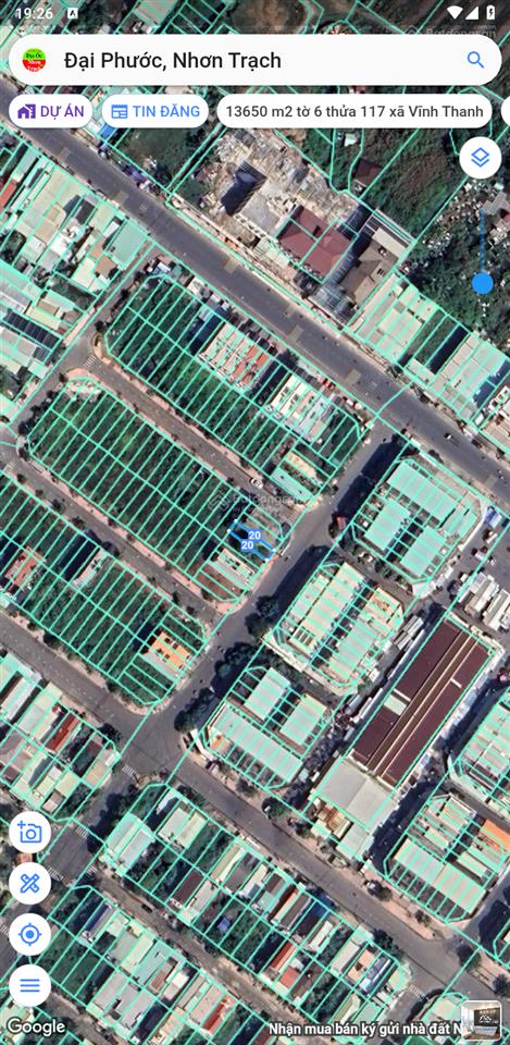 100m2 mặt tiền đường d2 tái định cư đại phước giá đầu tư!