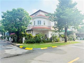 Bán biệt thự góc 2 mặt tiền đối diện công viên siêu đẹp đối diện công viên oasis 1, thuận an