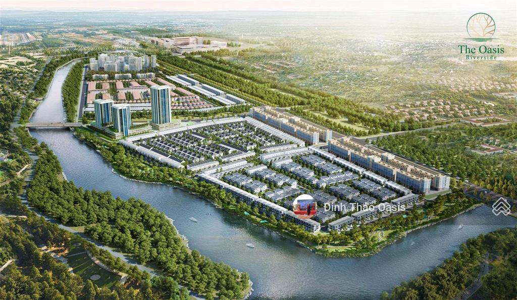 Bán biệt thự ven sông giá chỉ trên 2 tỷ đối diện trường đại học việt đức bình dương