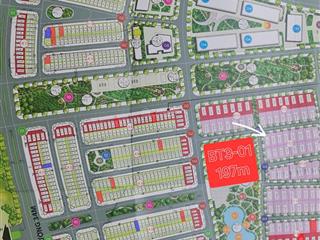 Chính chủ gửi bán lô góc biệt thự bt301, vị trí đắc địa nhất dự án. view công viên khủng long