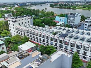Nhà phố liền kề sát kdt vạn phúc city, 4 tầng, 180m2, mới 100%, giáp sông sài gòn