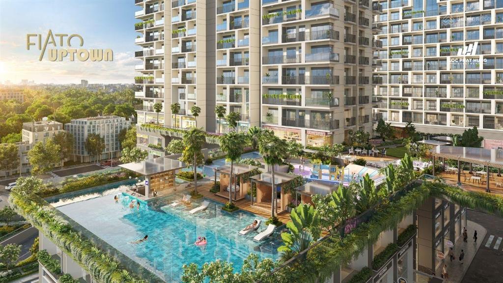 Sắp giao nhà bán căn hộ cao cấp fiato uptown 2pn 2wc 80m2 giá cđt