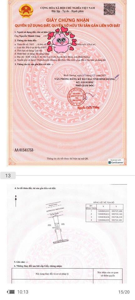 Đất sổ sẵn ngay chợ đêm bàu bàng