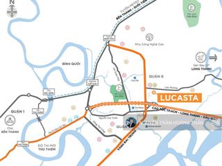 Bán biệt thự đơn lập khu compound lucasta khang điền ngay đường liên phường. nhà view sông có vườn