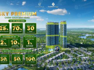 Căn 2 pn eco retreat view siêu đẹp hướng sông. diện tích lơn 86m2. tầng trung giá cực tốt cđt