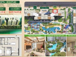 Căn 2pn giá siêu tốt tại phân khu compound duy nhất tại vinhomes grand park. căn hộ thuộc hạng sang