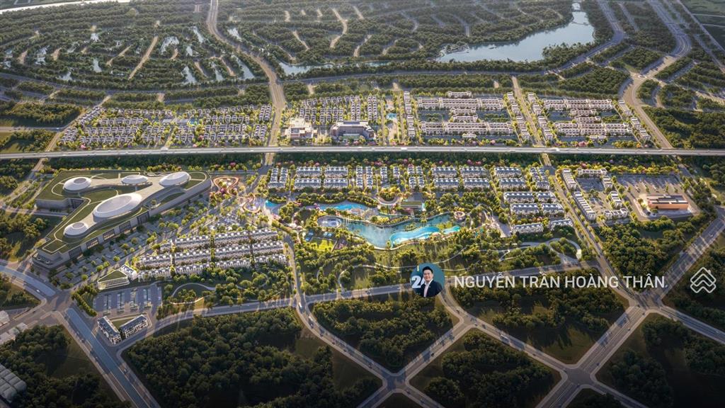 Biệt thự đơn lập. căn góc 3 mặt thoáng ngay zen club house. tiềm năng khi tttm xây dựng cạnh bên