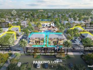 Biệt thự đơn lập. căn góc 3 mặt thoáng ngay zen club house. tiềm năng khi tttm xây dựng cạnh bên