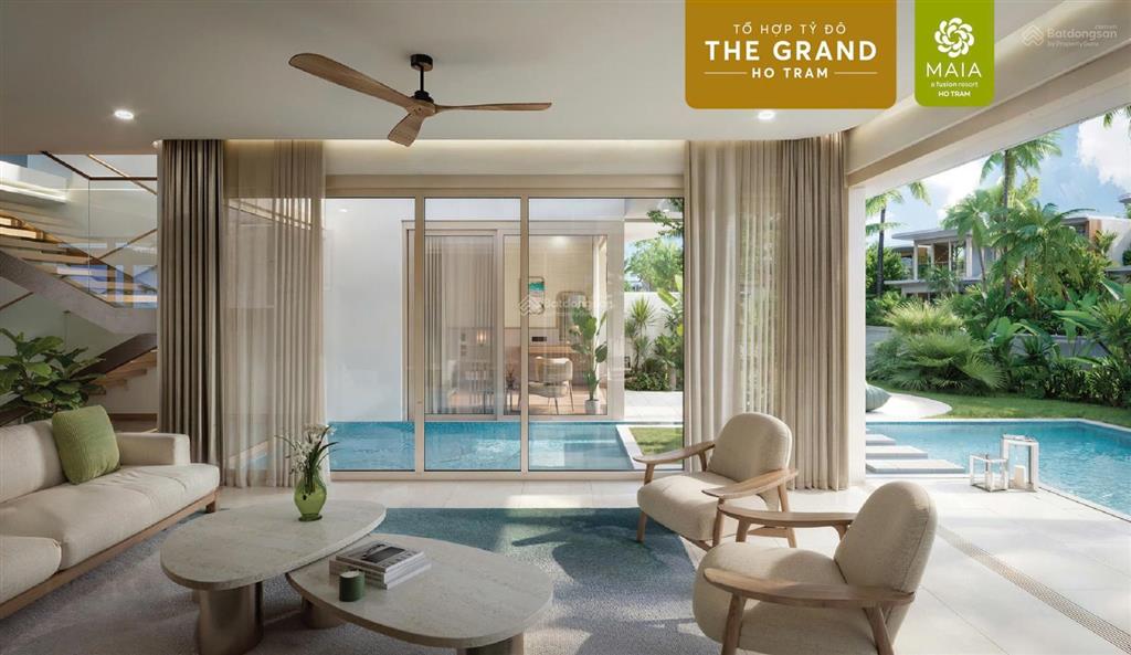 Biệt thự biển căn góc maia resort, the grand hồ tràm.thanh toán 50% nhận nhà. nhận 40% doanh thu