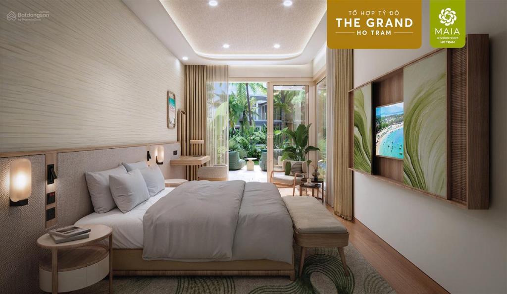 Biệt thự biển căn góc maia resort, the grand hồ tràm.thanh toán 50% nhận nhà. nhận 40% doanh thu