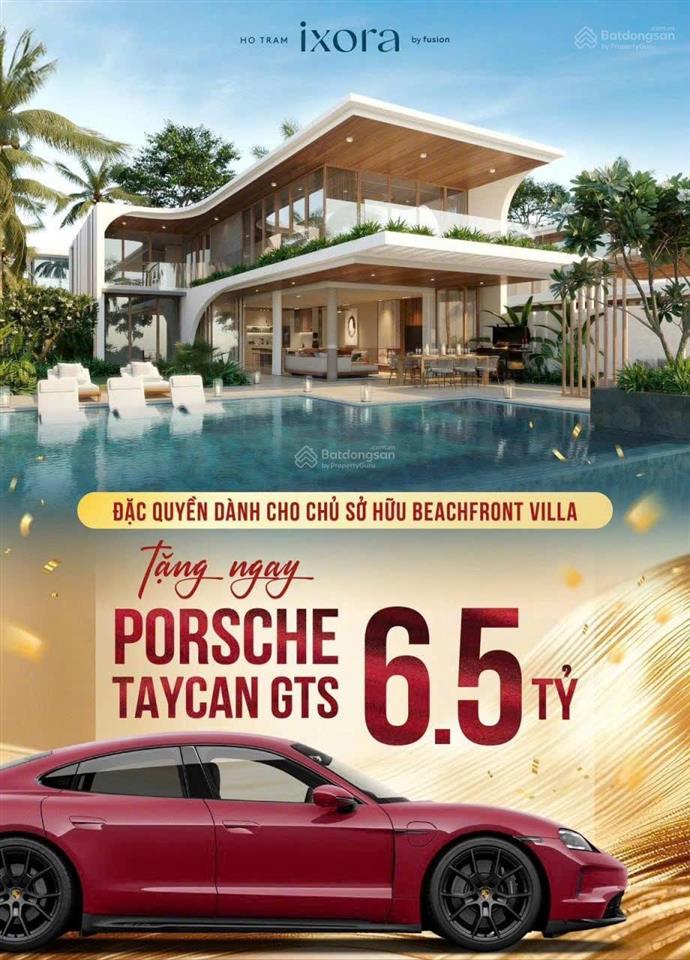 Biệt thự biển căn góc maia resort, the grand hồ tràm.thanh toán 50% nhận nhà. nhận 40% doanh thu